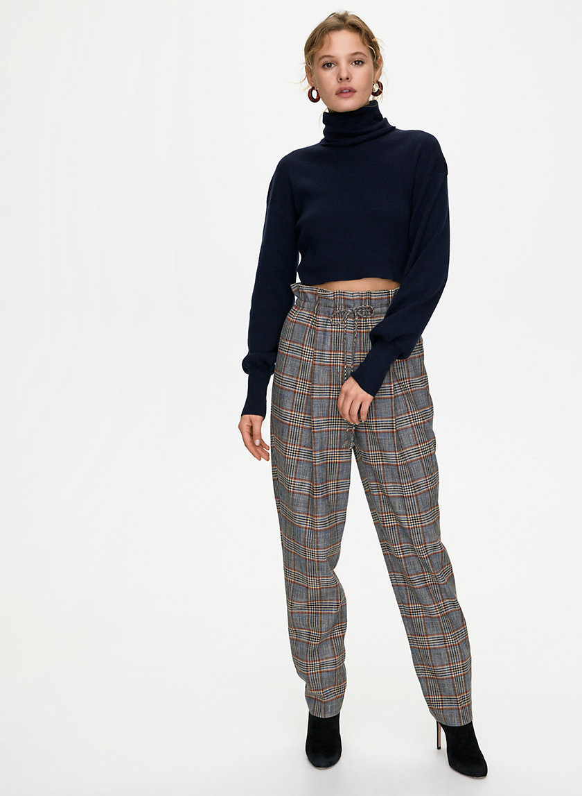 REBECCA SWEATER - Cropped turtleneck sweater REBECCA SWEATER - Cropped turtleneck sweater