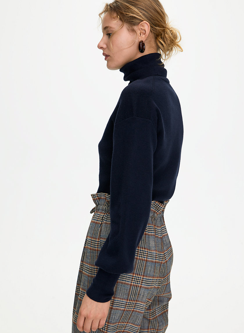 REBECCA SWEATER - Cropped turtleneck sweater REBECCA SWEATER - Cropped turtleneck sweater
