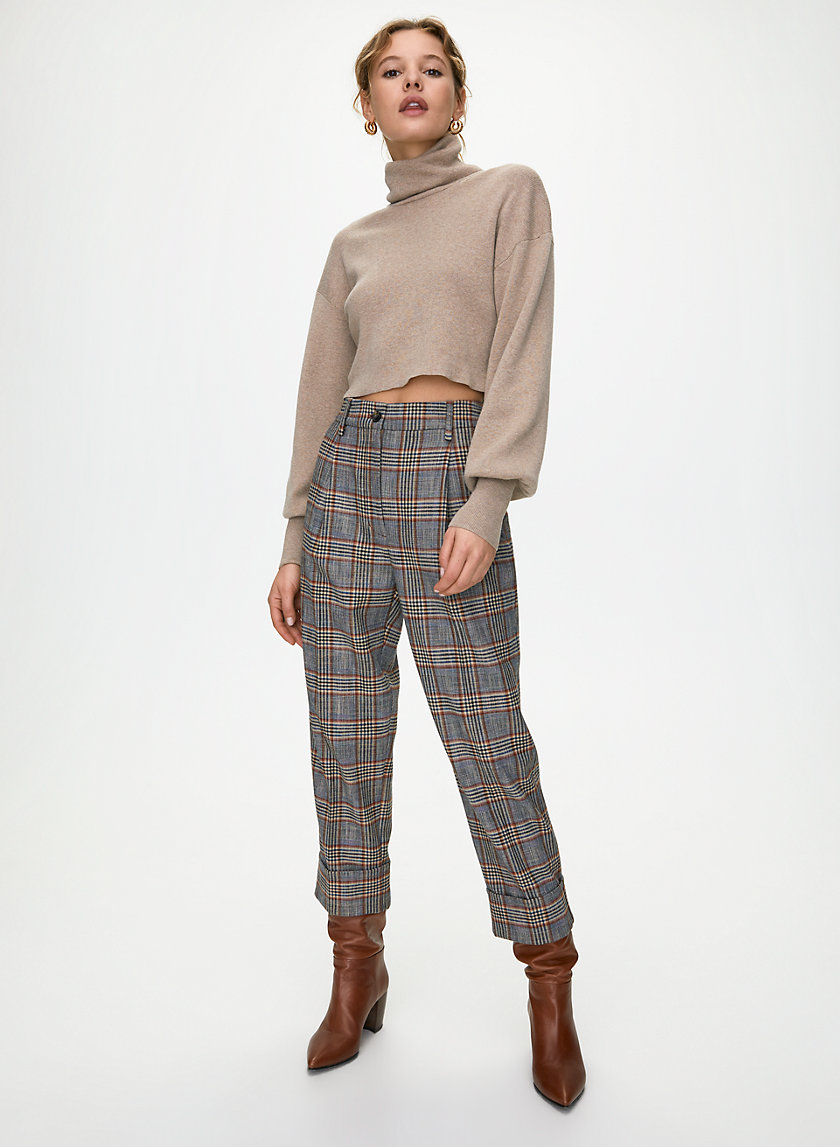 REBECCA SWEATER - Cropped turtleneck sweater REBECCA SWEATER - Cropped turtleneck sweater