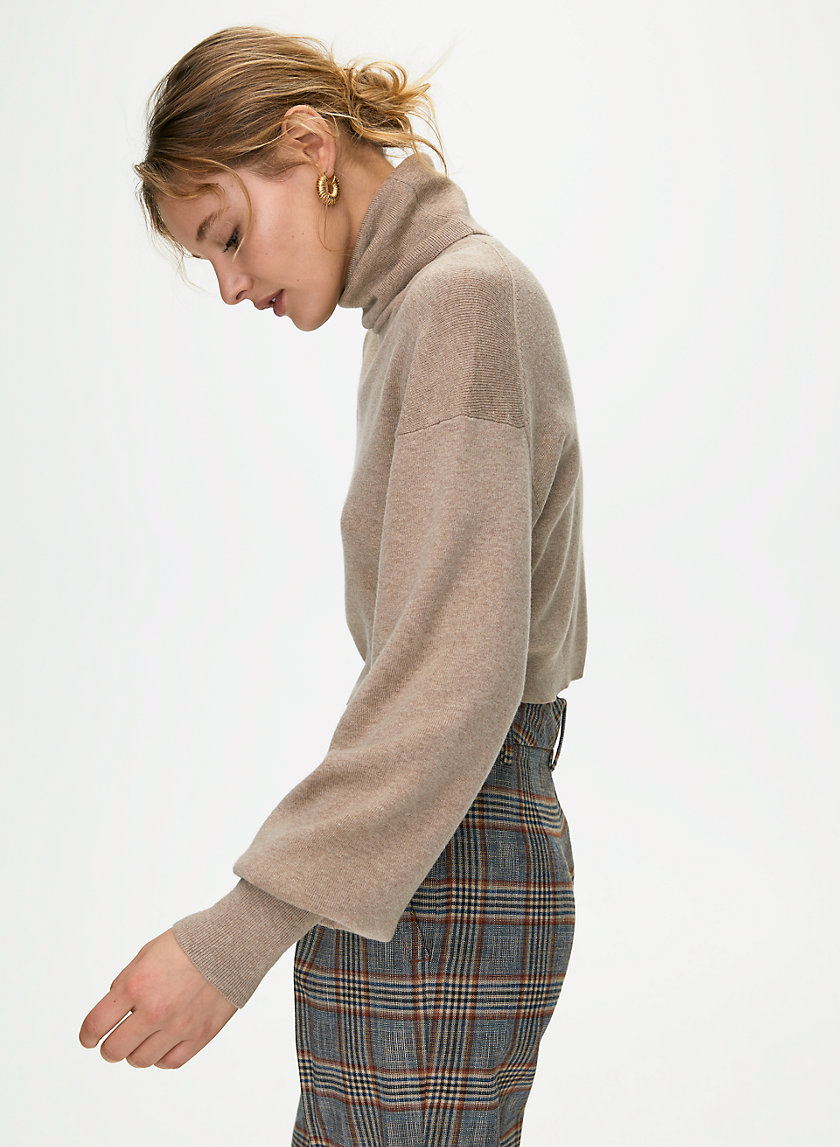 REBECCA SWEATER - Cropped turtleneck sweater REBECCA SWEATER - Cropped turtleneck sweater