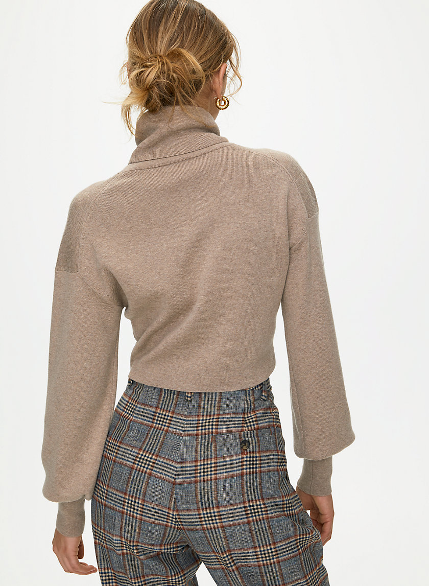 REBECCA SWEATER - Cropped turtleneck sweater REBECCA SWEATER - Cropped turtleneck sweater