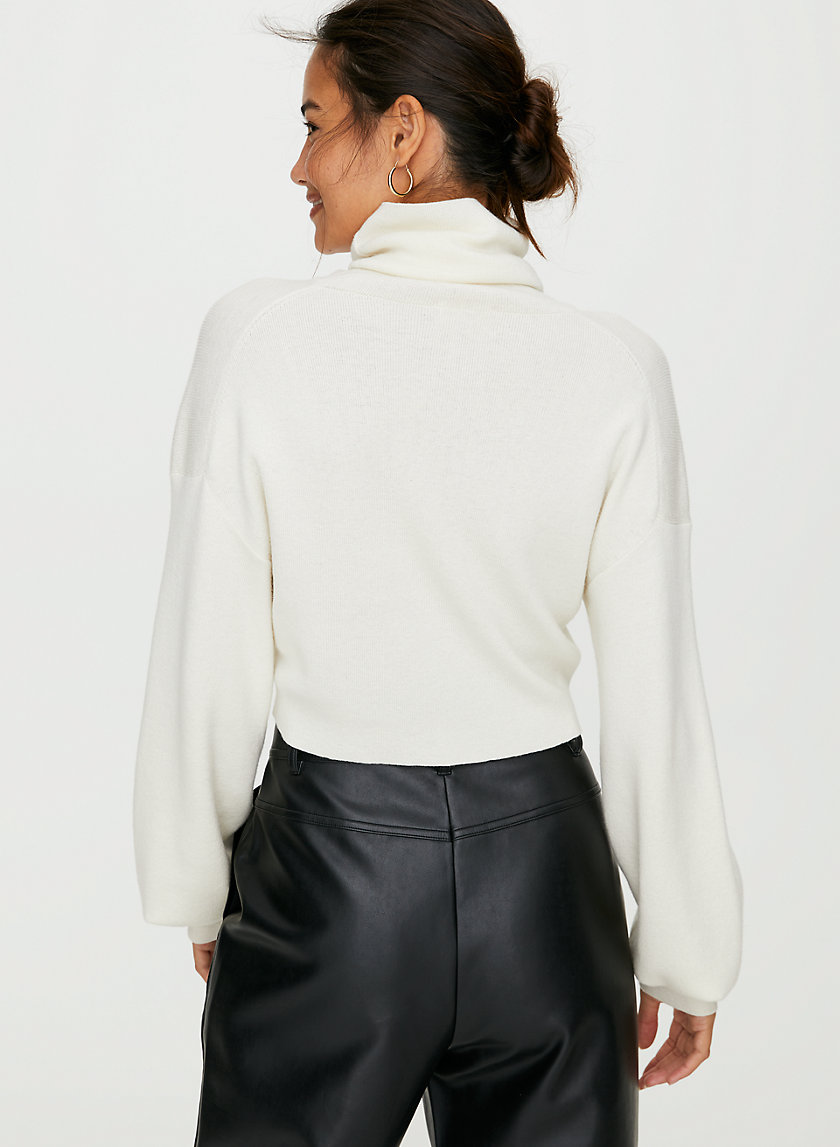 REBECCA SWEATER - Cropped turtleneck sweater REBECCA SWEATER - Cropped turtleneck sweater