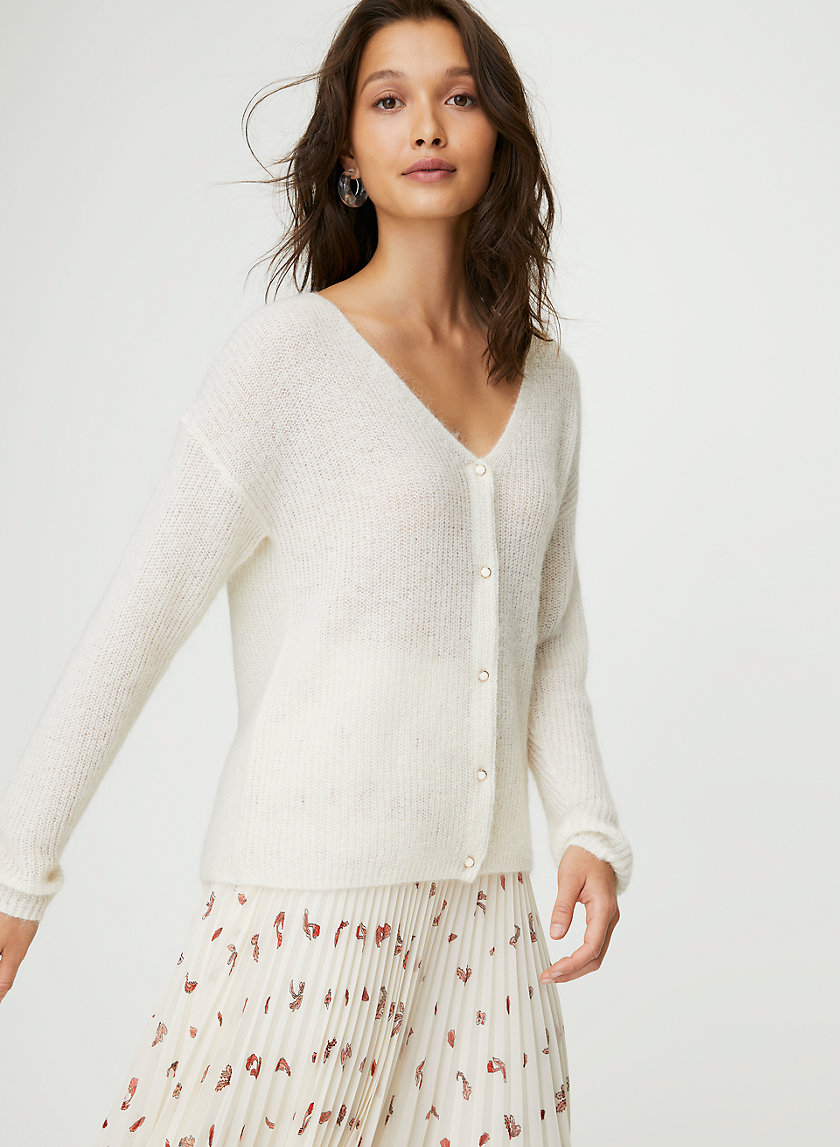 FRONT TO BACK CARDIGAN - Alpaca cardigan FRONT TO BACK CARDIGAN - Alpaca cardigan