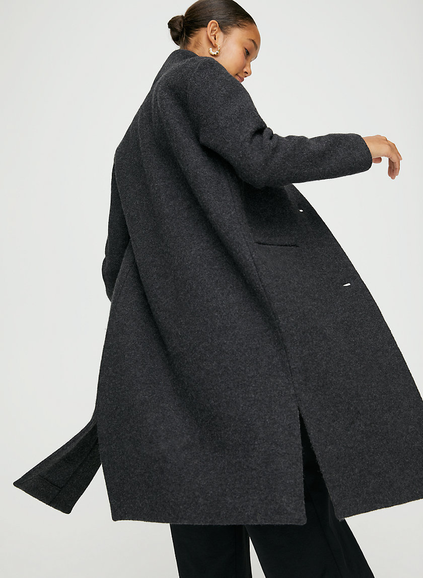 DUJARDIN JACKET - Long, merino-wool cardigan jacket DUJARDIN JACKET - Long, merino-wool cardigan jacket