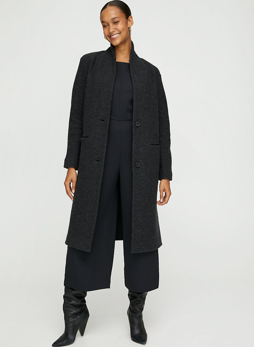 DUJARDIN JACKET - Long, merino-wool cardigan jacket DUJARDIN JACKET - Long, merino-wool cardigan jacket