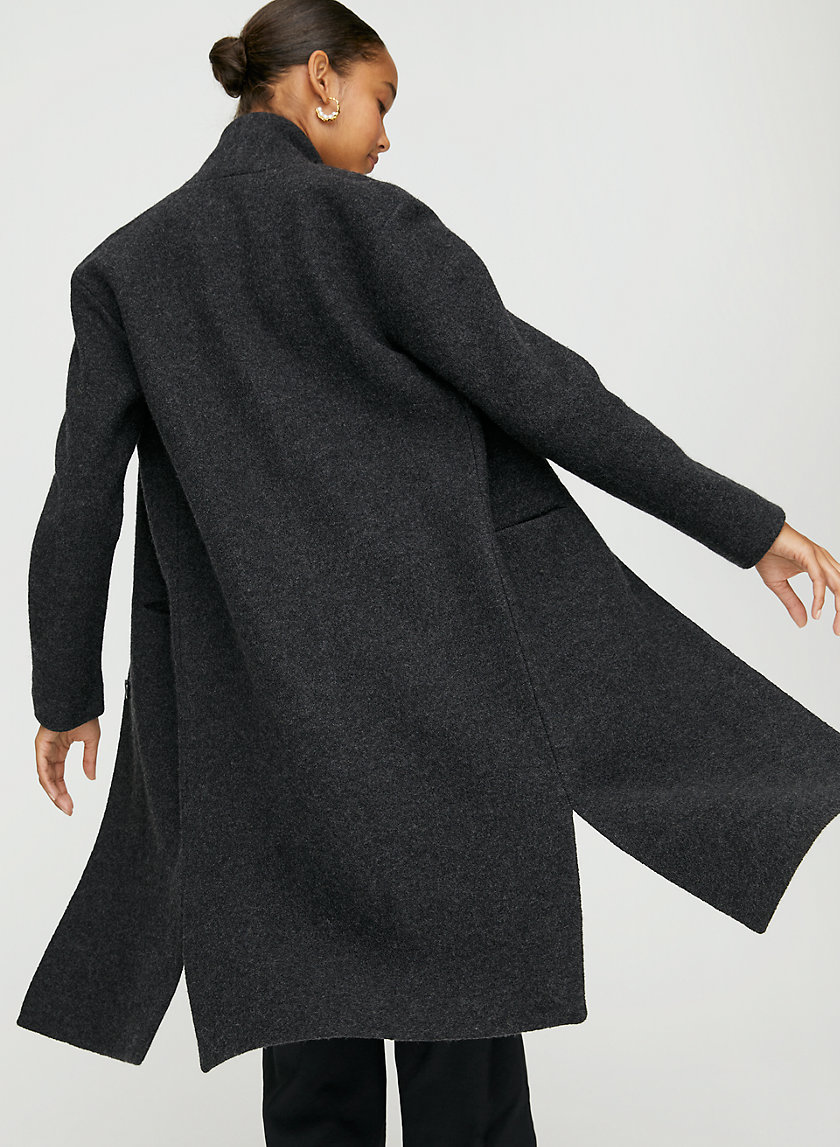 DUJARDIN JACKET - Long, merino-wool cardigan jacket DUJARDIN JACKET - Long, merino-wool cardigan jacket