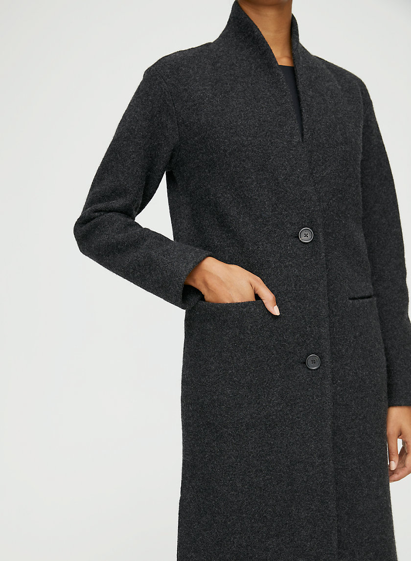 DUJARDIN JACKET - Long, merino-wool cardigan jacket DUJARDIN JACKET - Long, merino-wool cardigan jacket