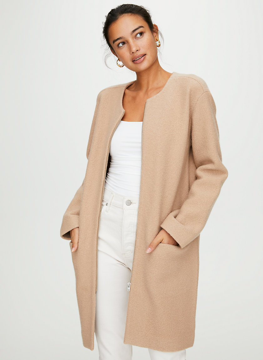BANVILLE JACKET - Merino wool, zip-up cardigan jacket BANVILLE JACKET - Merino wool, zip-up cardigan jacket