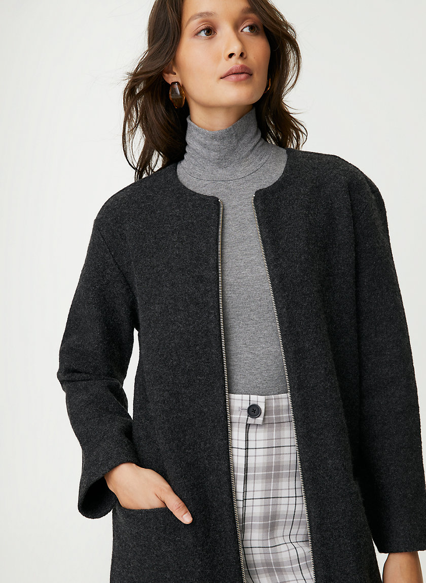 BANVILLE JACKET - Merino wool, zip-up cardigan jacket BANVILLE JACKET - Merino wool, zip-up cardigan jacket