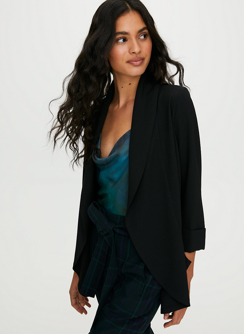 CHEVALIER JACKET - Lightweight, open-front blazer CHEVALIER JACKET - Lightweight, open-front blazer