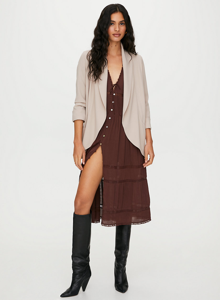 CHEVALIER JACKET - Lightweight, open-front blazer CHEVALIER JACKET - Lightweight, open-front blazer