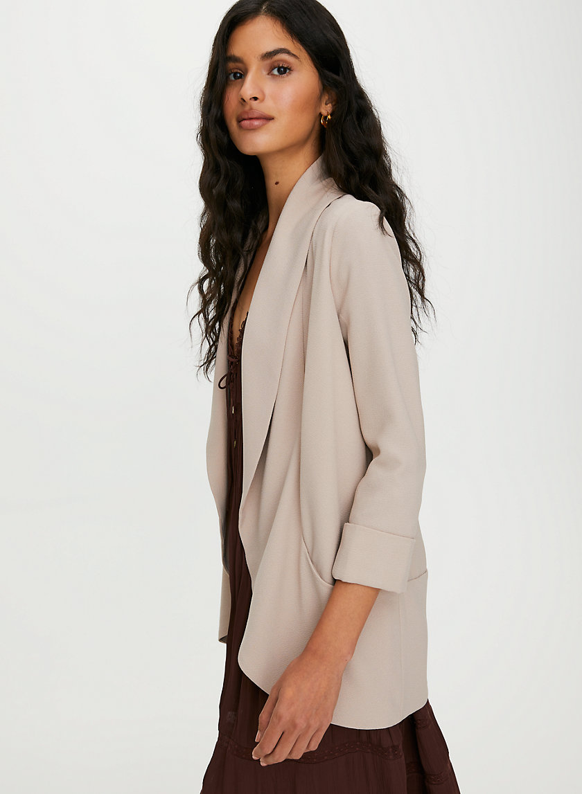 CHEVALIER JACKET - Lightweight, open-front blazer CHEVALIER JACKET - Lightweight, open-front blazer