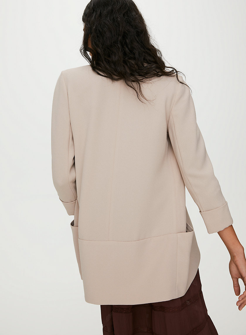 CHEVALIER JACKET - Lightweight, open-front blazer CHEVALIER JACKET - Lightweight, open-front blazer