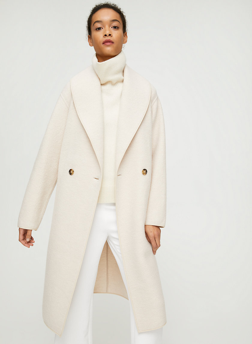 CHARLIZE JACKET - Shawl-collar wool jacket CHARLIZE JACKET - Shawl-collar wool jacket