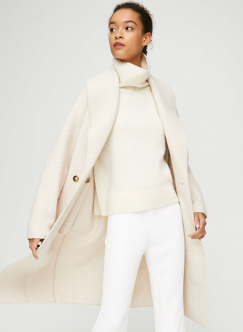 CHARLIZE JACKET - Shawl-collar wool jacket CHARLIZE JACKET - Shawl-collar wool jacket