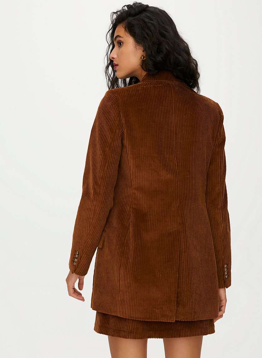 MARGAUX BLAZER - Double-breasted corduroy blazer MARGAUX BLAZER - Double-breasted corduroy blazer