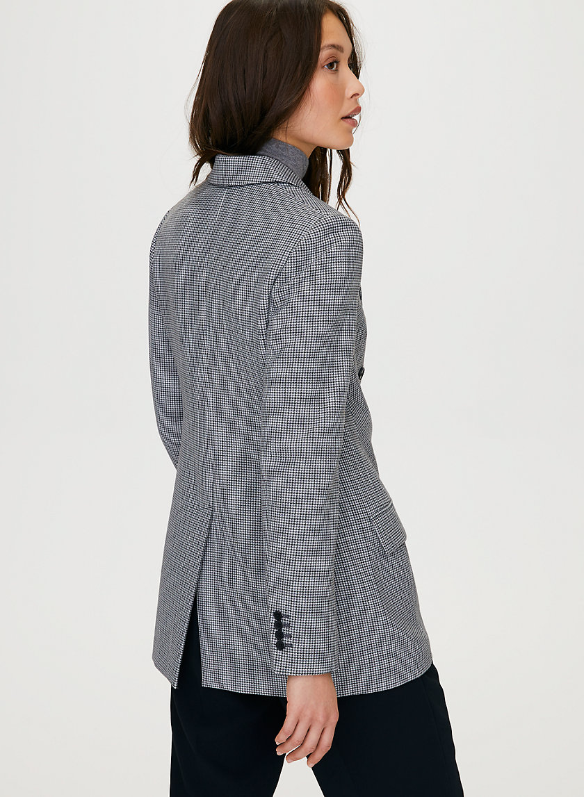 MARGAUX BLAZER - Menswear-inspired check blazer MARGAUX BLAZER - Menswear-inspired check blazer