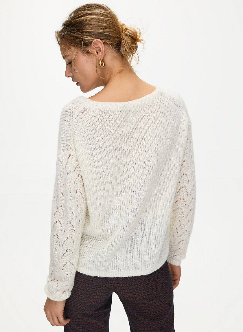 Aritzia front clearance to back cardigan