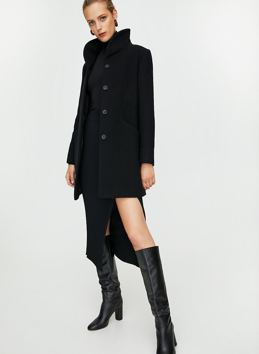 COCOON WOOL COAT - Virgin-wool and cashmere coat COCOON WOOL COAT - Virgin-wool and cashmere coat