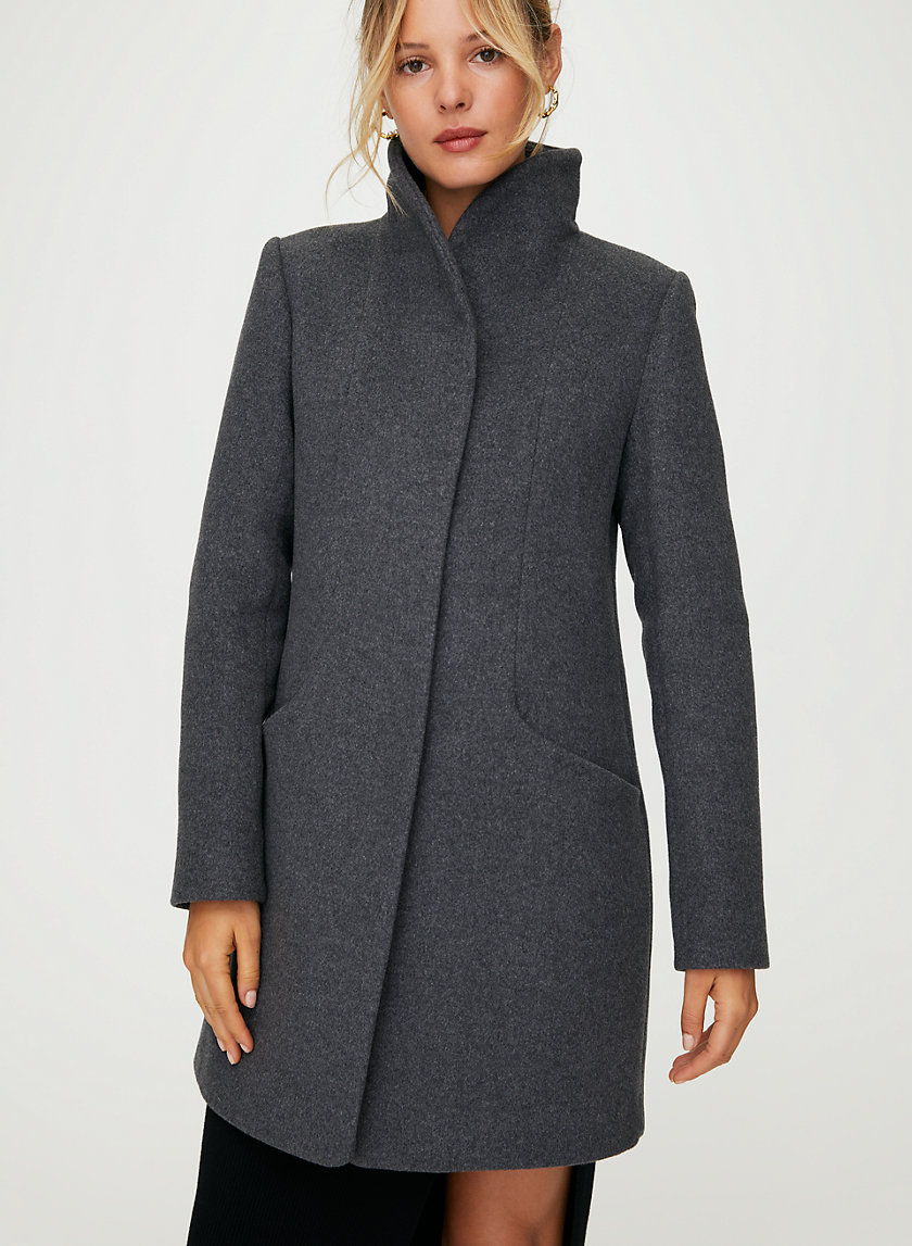 COCOON WOOL COAT - Virgin-wool and cashmere coat COCOON WOOL COAT - Virgin-wool and cashmere coat