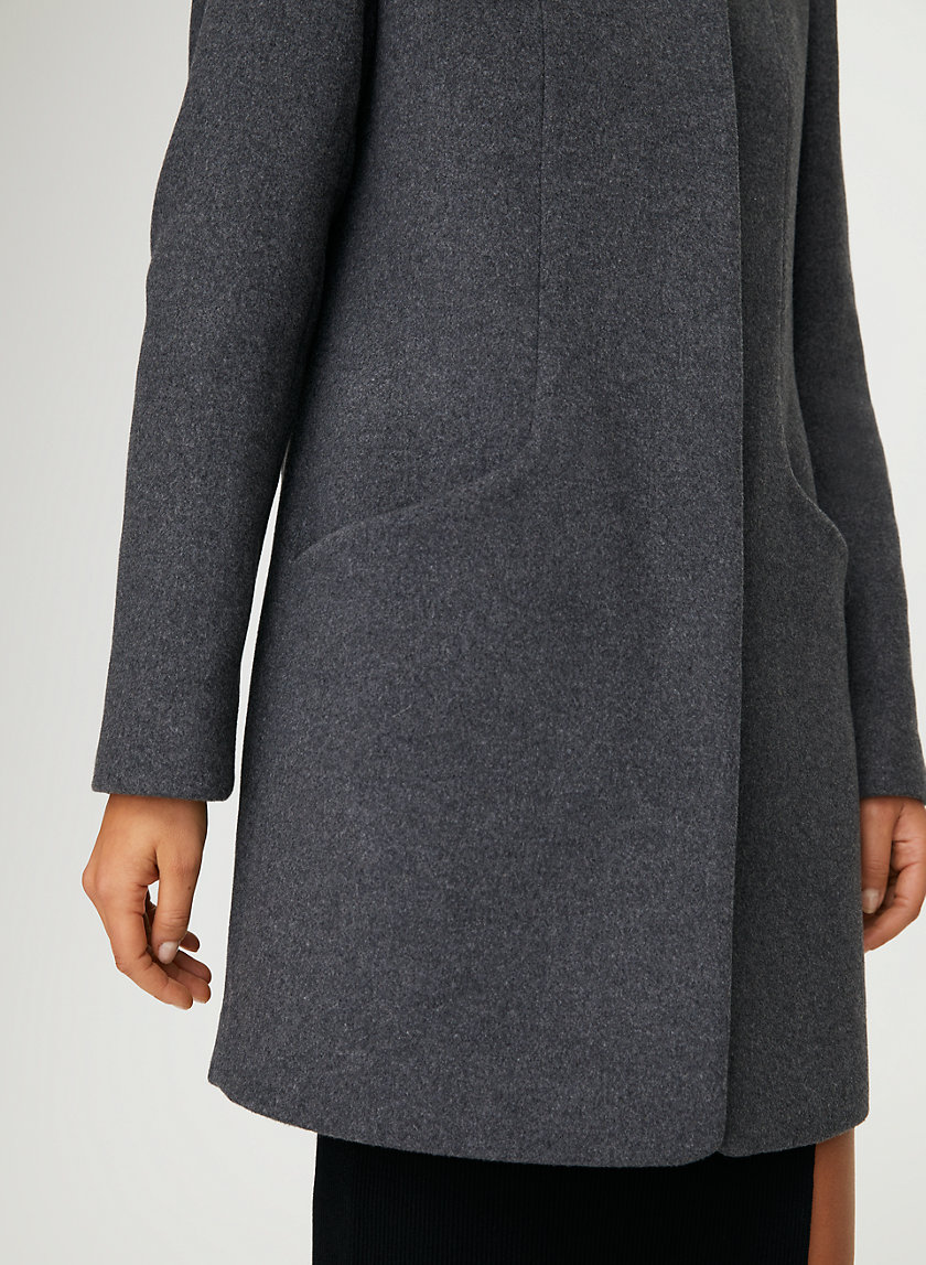 COCOON WOOL COAT - Virgin-wool and cashmere coat COCOON WOOL COAT - Virgin-wool and cashmere coat