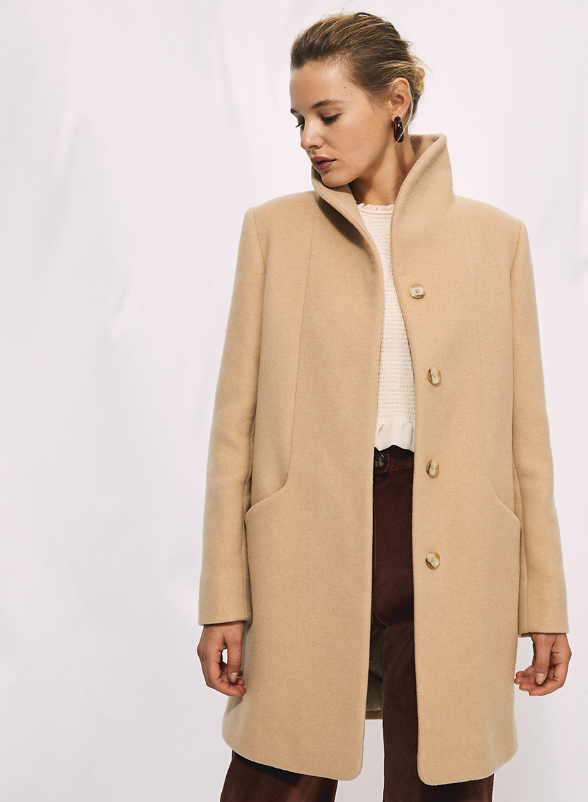 COCOON WOOL COAT - Virgin-wool and cashmere coat COCOON WOOL COAT - Virgin-wool and cashmere coat