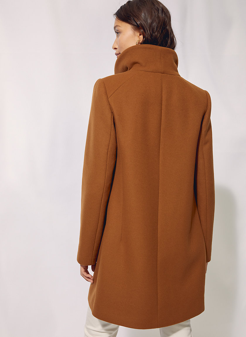 COCOON WOOL COAT - Virgin-wool and cashmere coat COCOON WOOL COAT - Virgin-wool and cashmere coat
