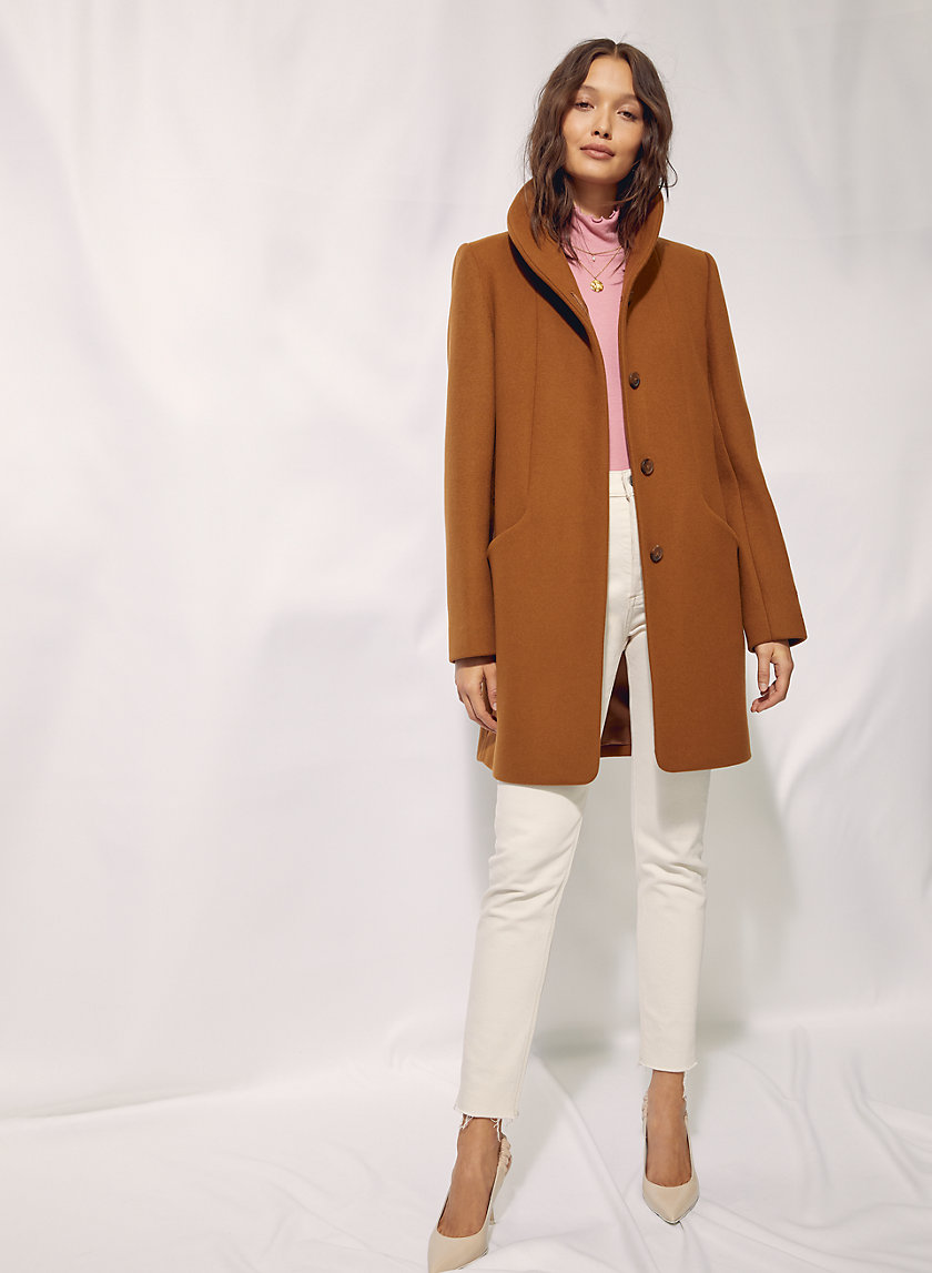 COCOON WOOL COAT - Virgin-wool and cashmere coat COCOON WOOL COAT - Virgin-wool and cashmere coat