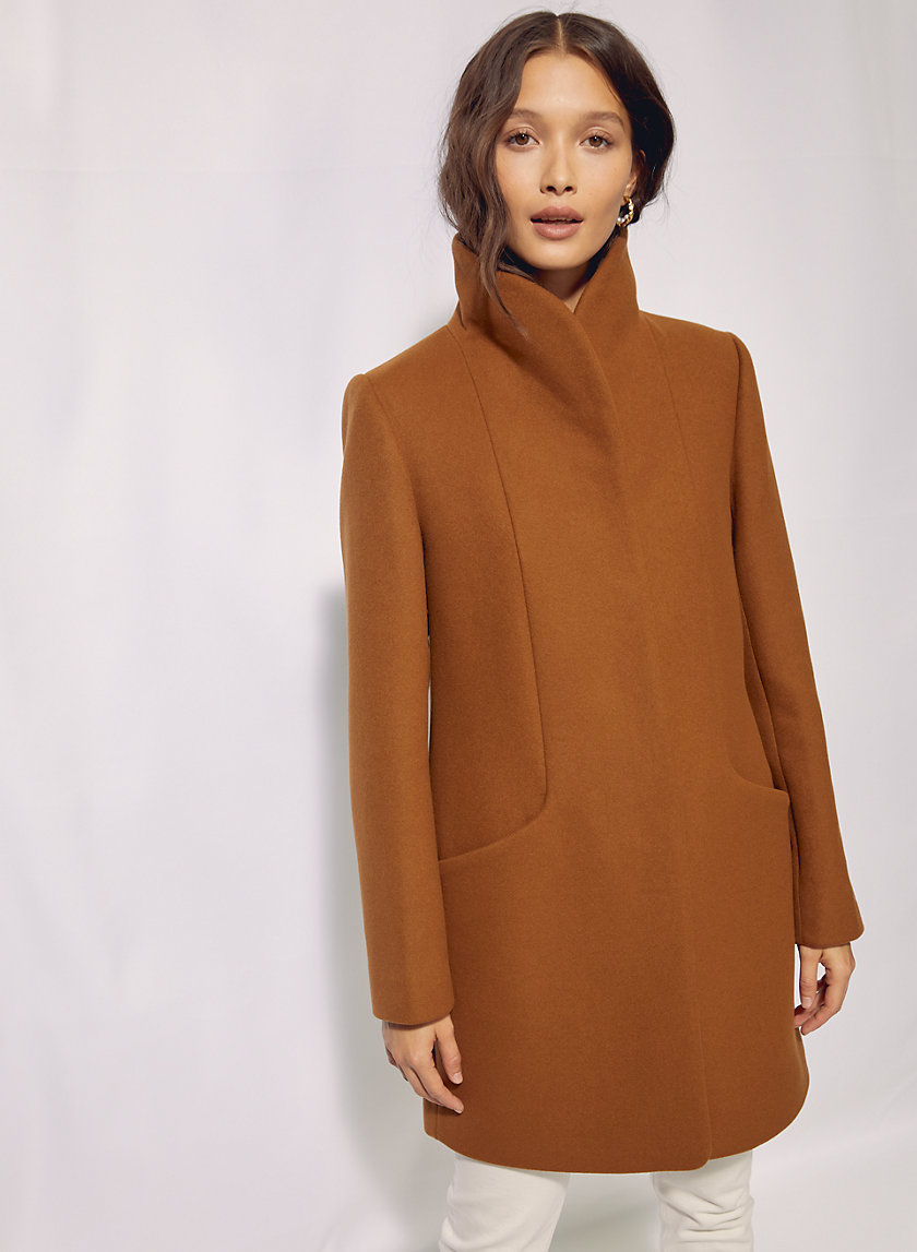 COCOON WOOL COAT - Virgin-wool and cashmere coat COCOON WOOL COAT - Virgin-wool and cashmere coat