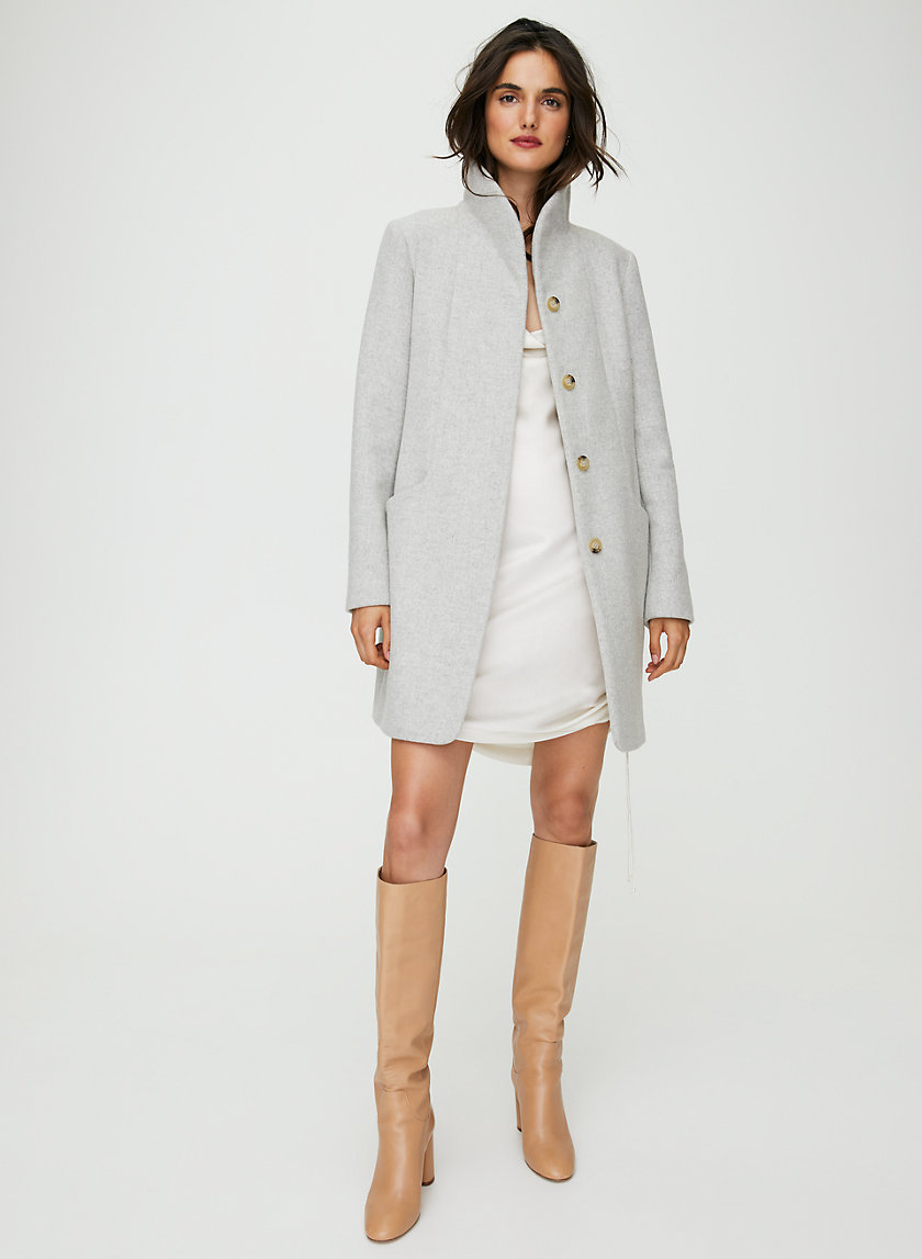 COCOON WOOL COAT - Virgin-wool and cashmere coat COCOON WOOL COAT - Virgin-wool and cashmere coat
