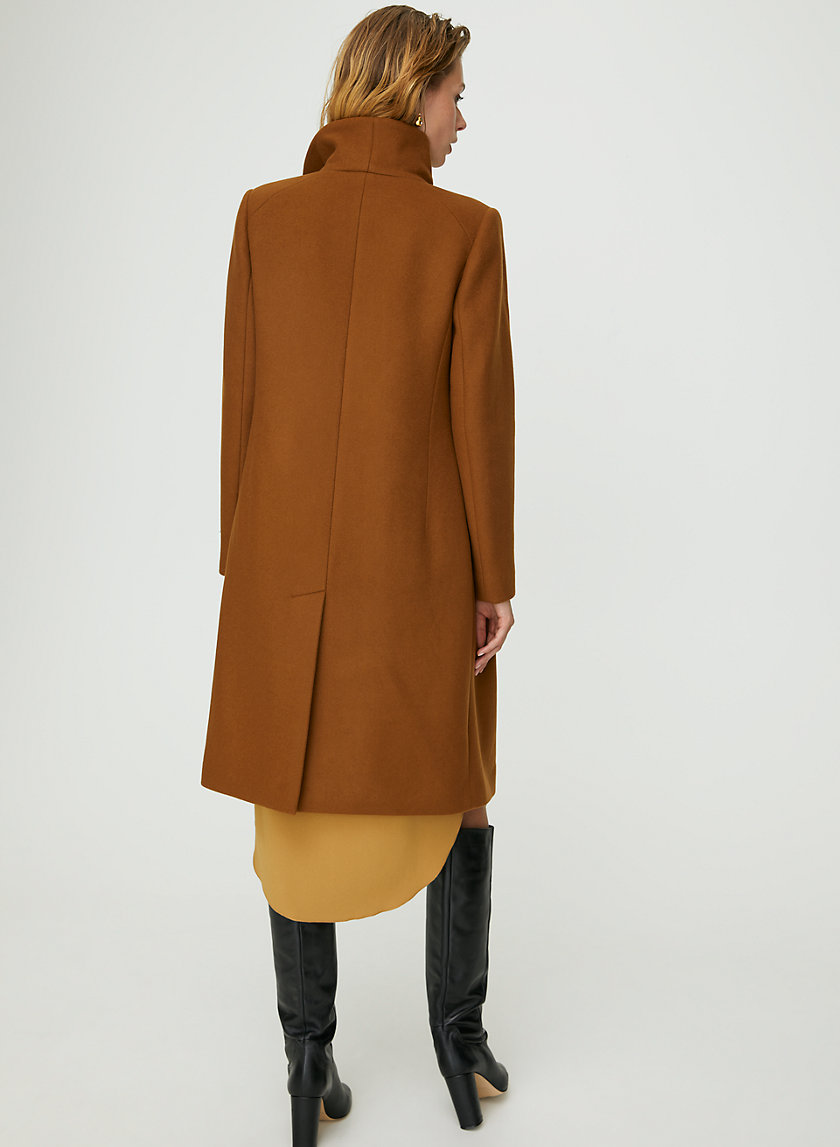 COCOON WOOL COAT LONG - Wool-cashmere long coat COCOON WOOL COAT LONG - Wool-cashmere long coat