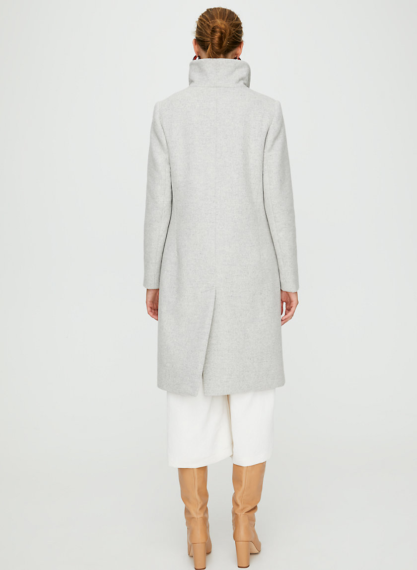 COCOON WOOL COAT LONG - Wool-cashmere long coat COCOON WOOL COAT LONG - Wool-cashmere long coat