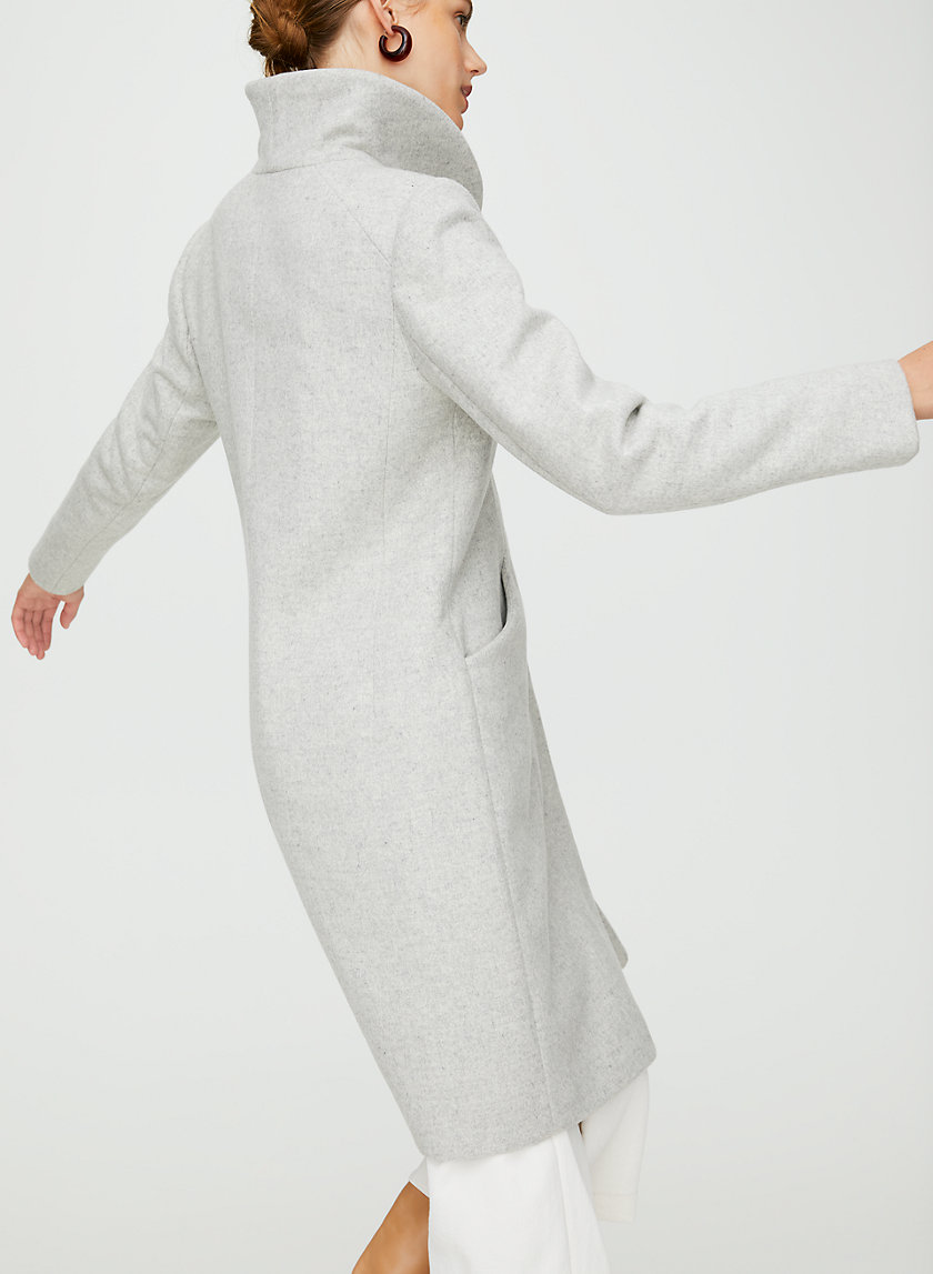 COCOON WOOL COAT LONG - Wool-cashmere long coat COCOON WOOL COAT LONG - Wool-cashmere long coat