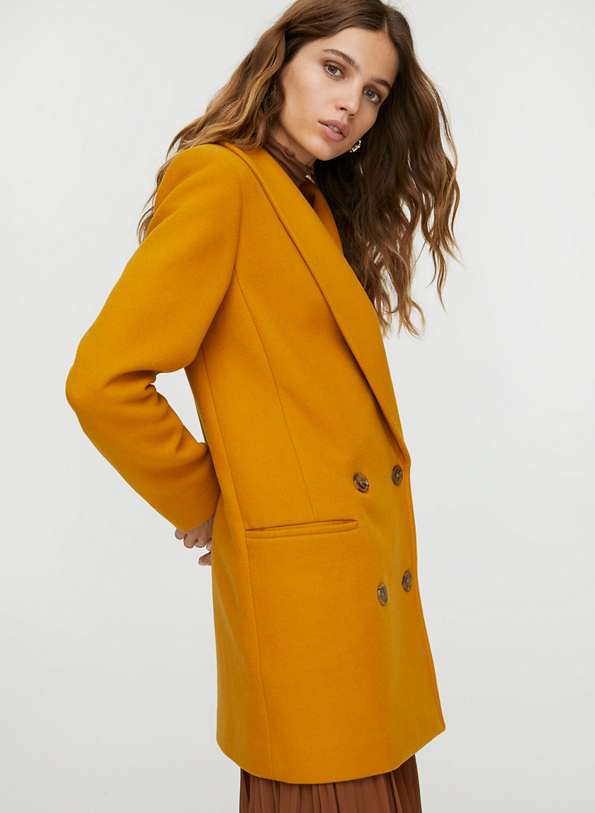 REEVES WOOL COAT - Blazer-style wool coat REEVES WOOL COAT - Blazer-style wool coat