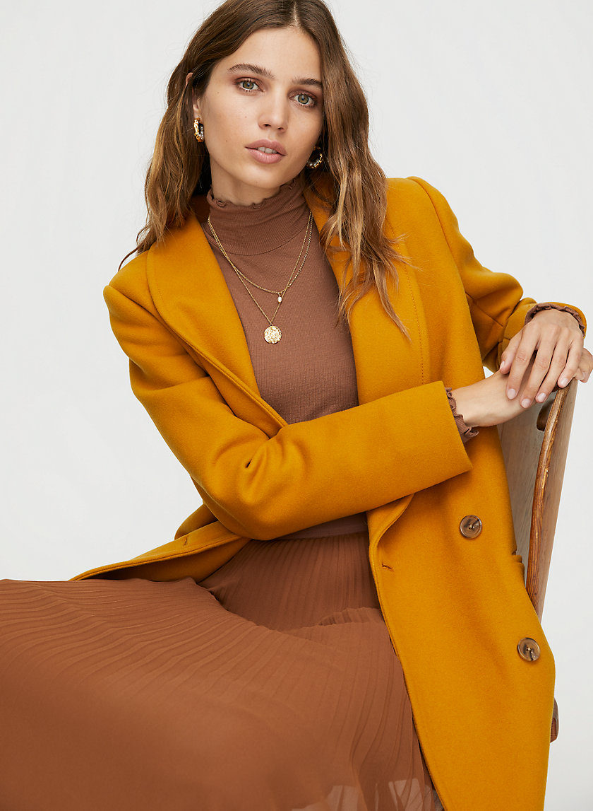 REEVES WOOL COAT - Blazer-style wool coat REEVES WOOL COAT - Blazer-style wool coat