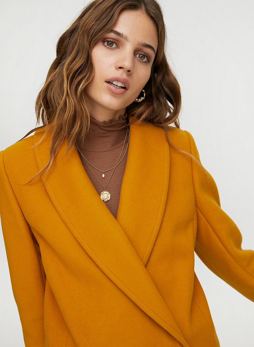 REEVES WOOL COAT - Blazer-style wool coat REEVES WOOL COAT - Blazer-style wool coat