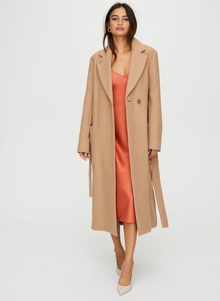CARLYLE WOOL COAT - Wool wrap overcoat CARLYLE WOOL COAT - Wool wrap overcoat