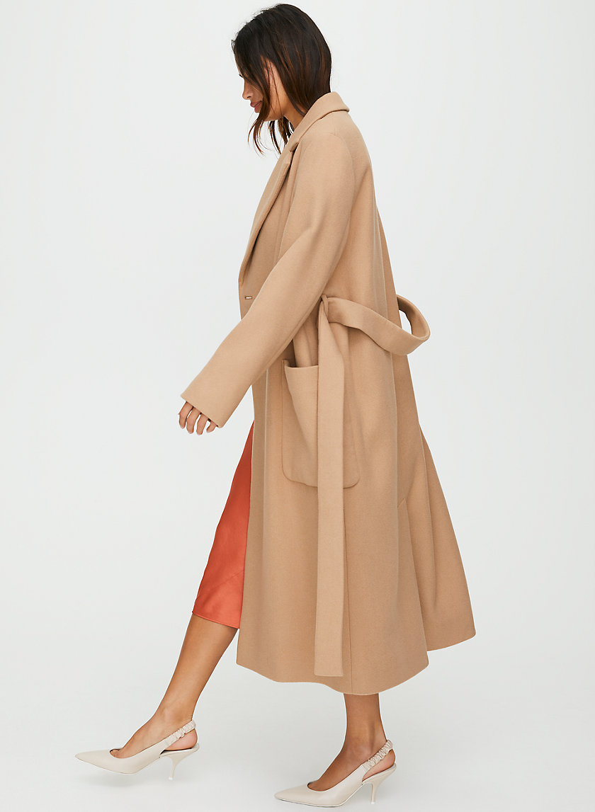 CARLYLE WOOL COAT - Wool wrap overcoat CARLYLE WOOL COAT - Wool wrap overcoat