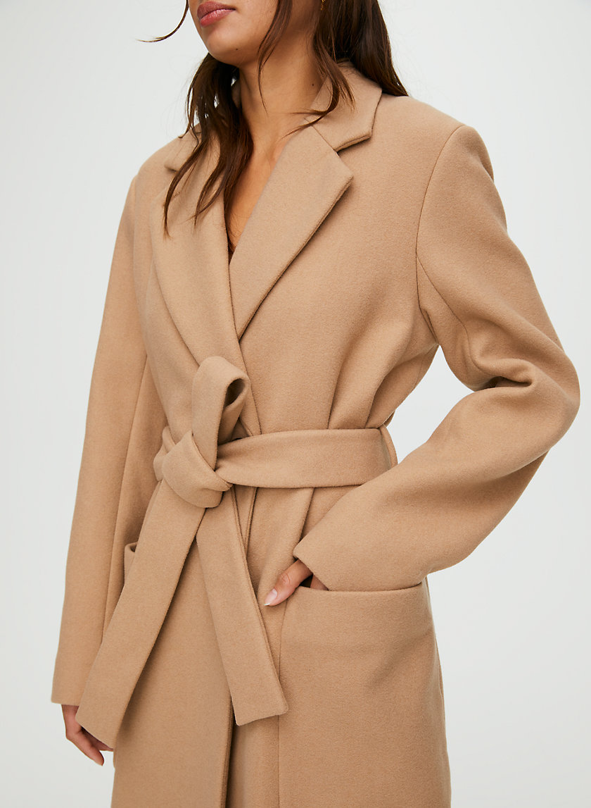 CARLYLE WOOL COAT - Wool wrap overcoat CARLYLE WOOL COAT - Wool wrap overcoat
