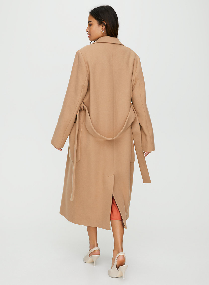 CARLYLE WOOL COAT - Wool wrap overcoat CARLYLE WOOL COAT - Wool wrap overcoat