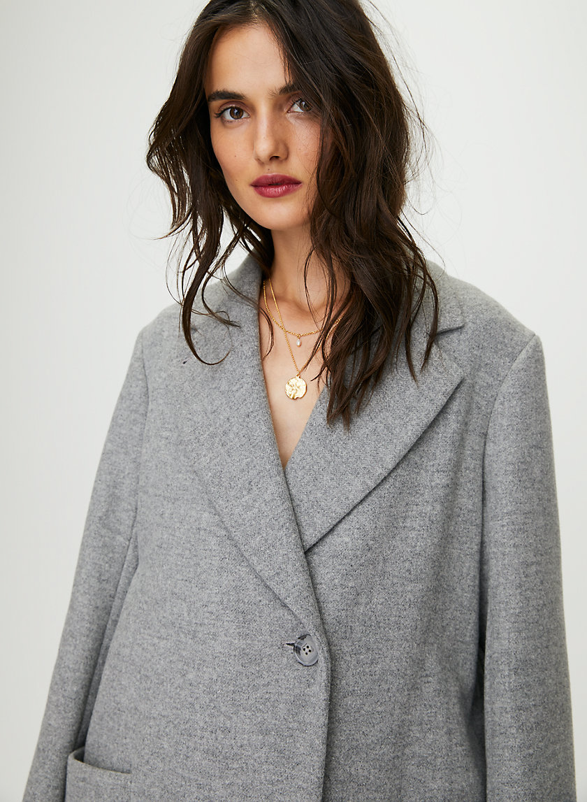 CARLYLE WOOL COAT - Wool wrap overcoat CARLYLE WOOL COAT - Wool wrap overcoat
