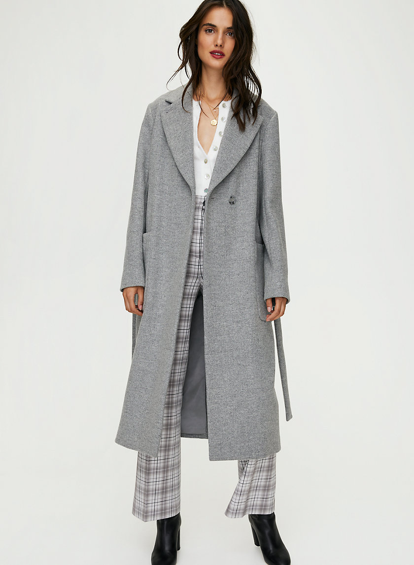 CARLYLE WOOL COAT - Wool wrap overcoat CARLYLE WOOL COAT - Wool wrap overcoat