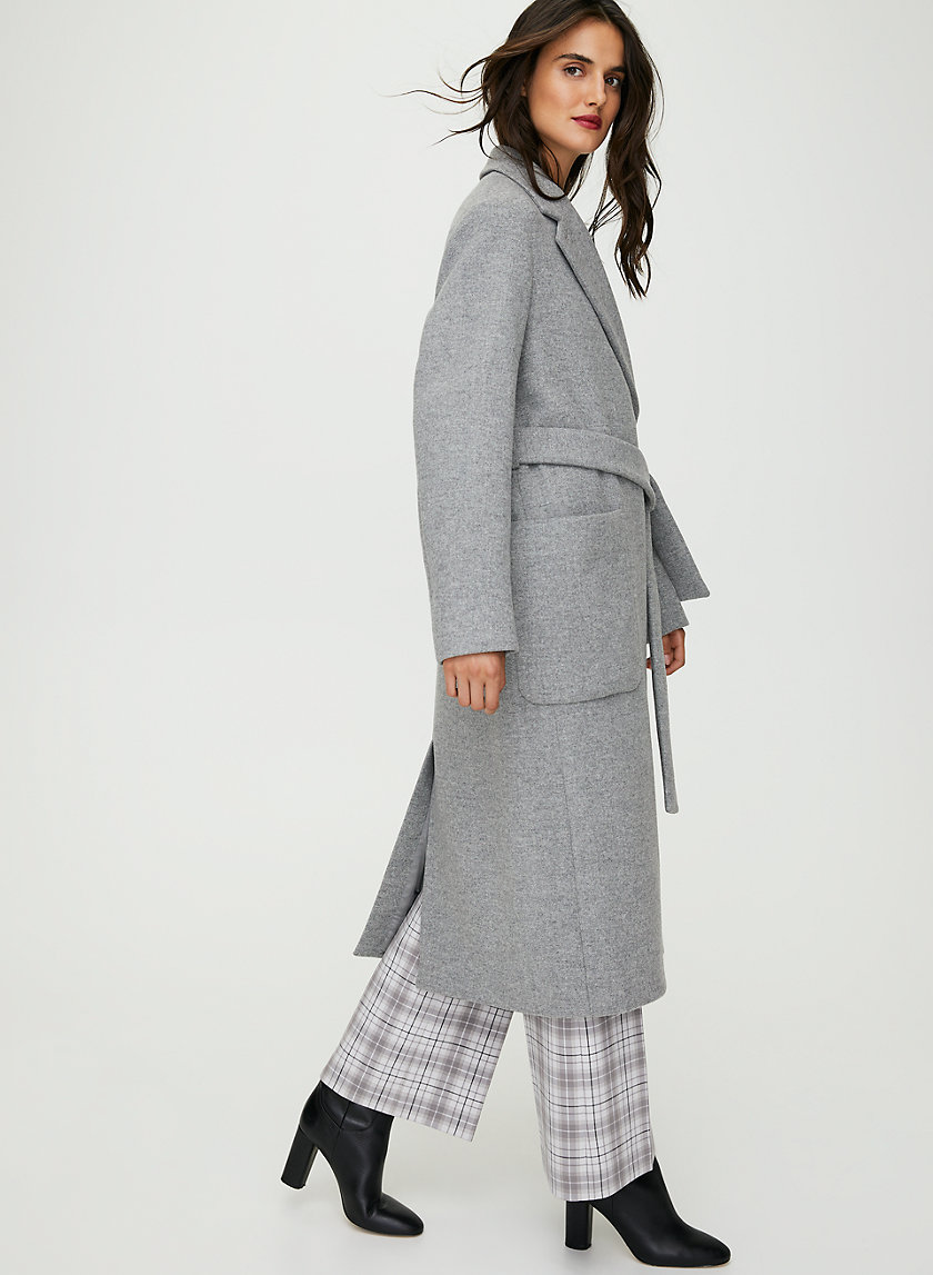 CARLYLE WOOL COAT - Wool wrap overcoat CARLYLE WOOL COAT - Wool wrap overcoat