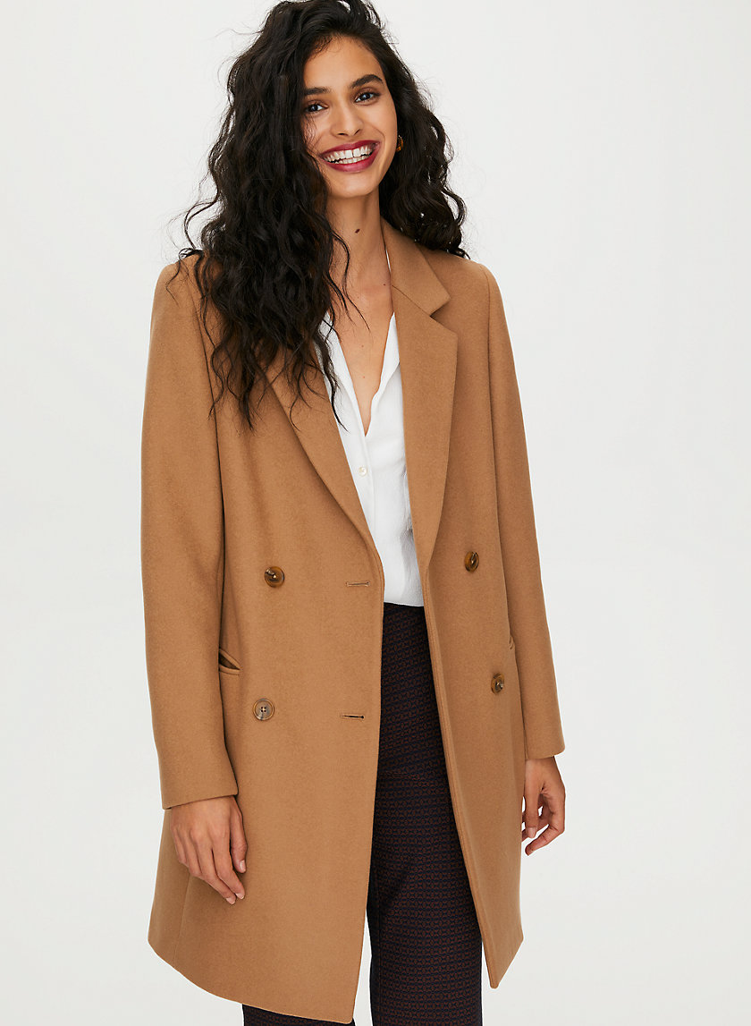 HARRINGTON WOOL COAT - Blazer-style wool coat HARRINGTON WOOL COAT - Blazer-style wool coat
