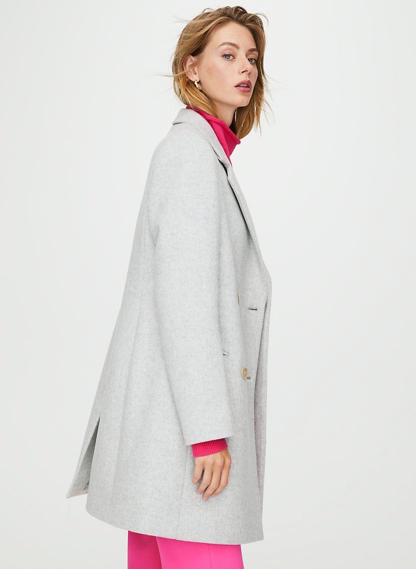 HARRINGTON WOOL COAT - Blazer-style wool coat HARRINGTON WOOL COAT - Blazer-style wool coat