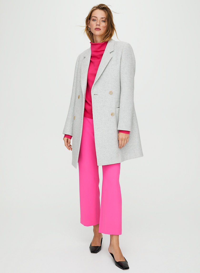 HARRINGTON WOOL COAT - Blazer-style wool coat HARRINGTON WOOL COAT - Blazer-style wool coat