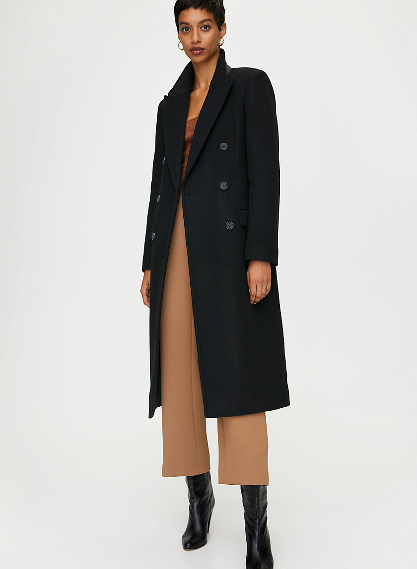 KERR WOOL COAT - Double-breasted wool maxi coat KERR WOOL COAT - Double-breasted wool maxi coat