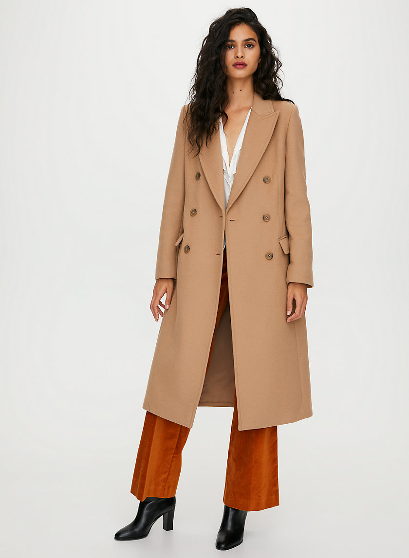 KERR WOOL COAT - Double-breasted wool maxi coat KERR WOOL COAT - Double-breasted wool maxi coat