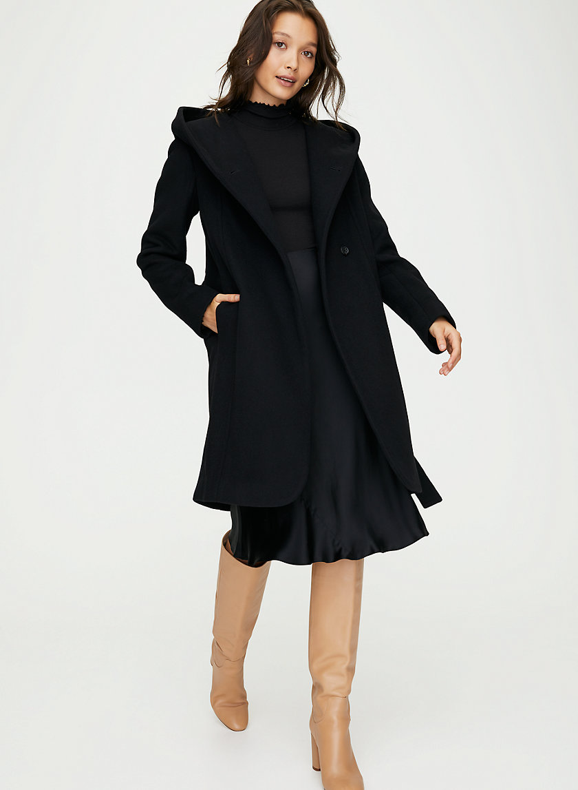 MONTGOMERY WOOL COAT - Hooded wool coat MONTGOMERY WOOL COAT - Hooded wool coat