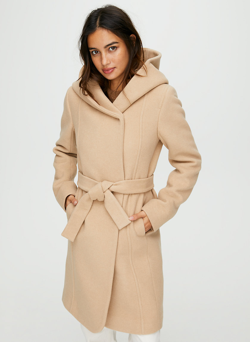 MONTGOMERY WOOL COAT - Hooded wool coat MONTGOMERY WOOL COAT - Hooded wool coat
